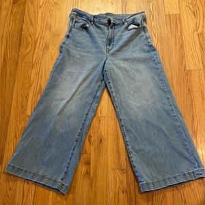 American Eagle wide leg jeans